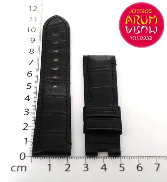 Z Panerai Strap Black Crocodile Leather 22 - 20 RAC13