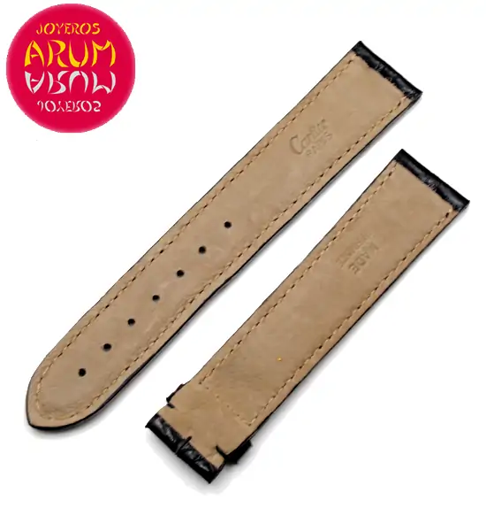 Cartier Strap Black Crocodile Leather 19,5 - 17,5 RAC127