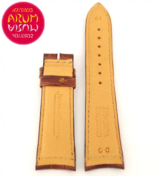 Z Jaeger-LeCoultre Strap Brown Crocodile Leather D-G 19 - 16 "SO