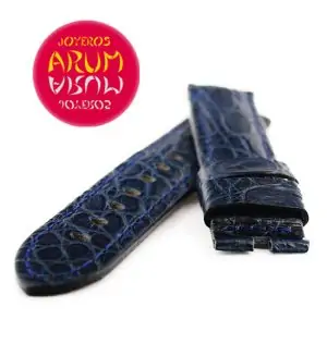 Z Correa Panerai Piel Cocodrilo Azul 23 - 22 "SOLD"