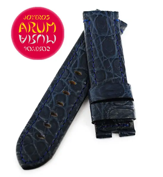 Z Correa Panerai Piel Cocodrilo Azul 23 - 22 "SOLD"