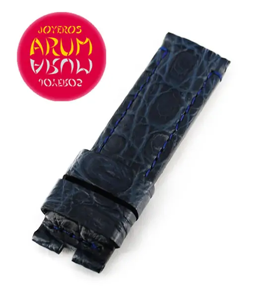 Z Correa Panerai Piel Cocodrilo Azul 23 - 22 "SOLD"