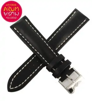 Z Breitling Strap Black Leather 24 - 20 RAC96 "SOLD"