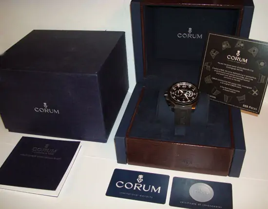 Corum Admiral´s Cup Chrono 50 LHS "SOLD" Corum Admiral´s Cup Chrono 50 LHS "SOLD"