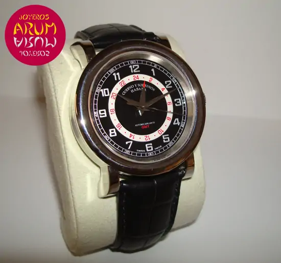 Cuervo y Sobrinos Torpedo GMT "SOLD"