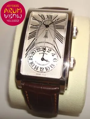 Cuervo y Sobrinos Prominente Dual Time "SOLD"