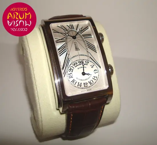 Cuervo y Sobrinos Prominente Dual Time "SOLD"