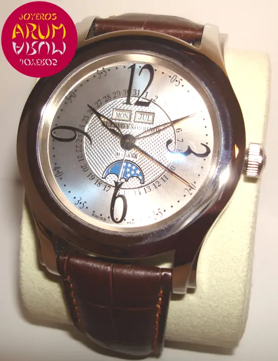 Cuervo y Sobrinos Robusto Tricalendógrafo "SOLD" Cuervo y Sobrinos Robusto Tricalendógrafo "SOLD"