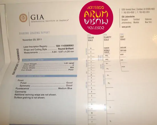 Diamond for Investment 1.01 carat