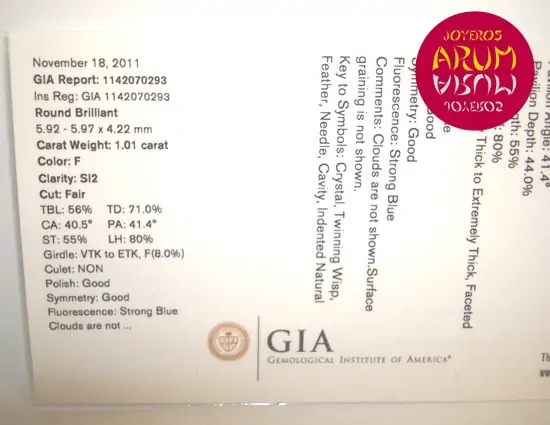 Diamond for Investment 1.01 carat Diamond for Investment 1.01 carat