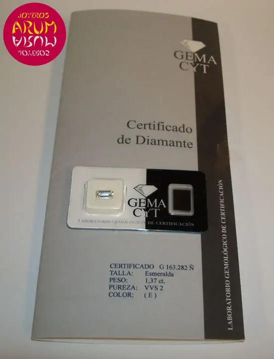 Diamond for investment 1,37 cts.