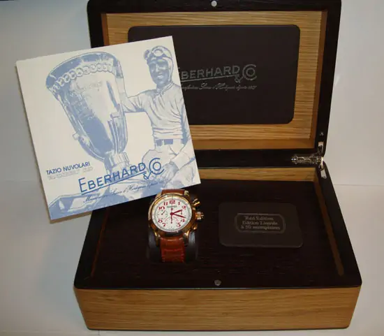 Eberhard & Co Vanderbilt Cup Red Edition "SOLD"