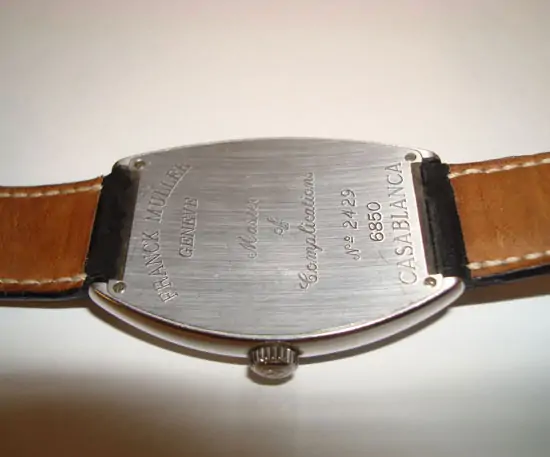 Franck Muller Casablanca "SOLD" Franck Muller Casablanca "SOLD"