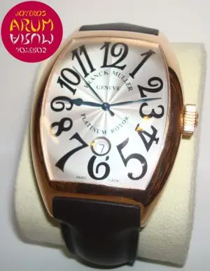 Franck Muller Cintré Curvex Rose Gold "SOLD"