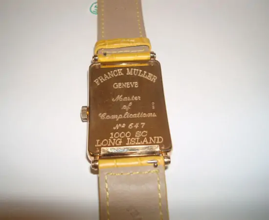 Franck Muller Long Island "SOLD" Franck Muller Long Island "SOLD"