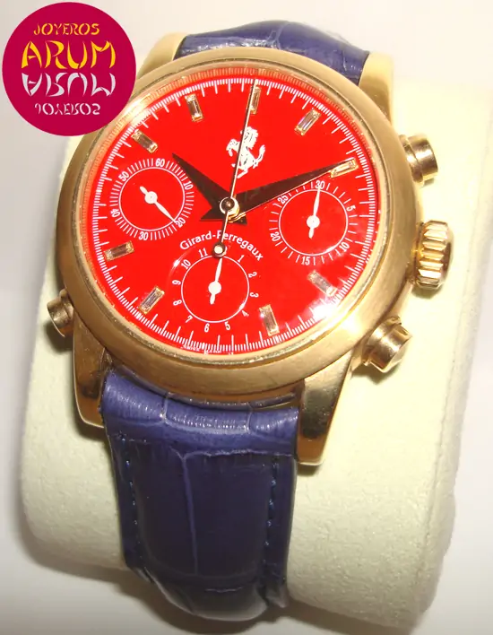 Girard Perregaux Ferrari Rattrapante Baguettes "sold" Girard Perregaux Ferrari Rattrapante Baguettes "sold"