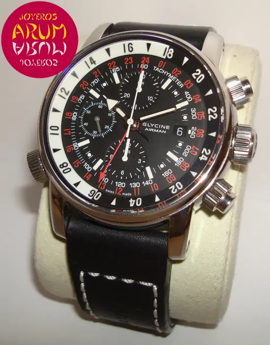 Glycine Airman World Timer "SOLD"