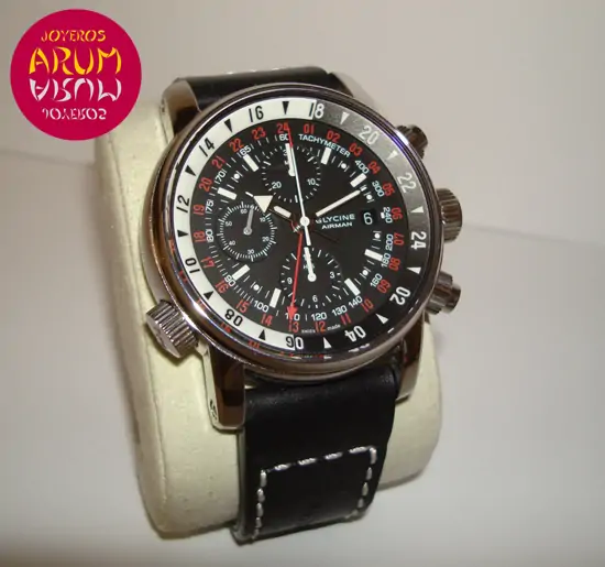 Glycine Airman World Timer "SOLD"