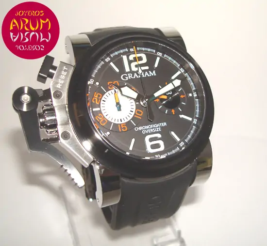 Graham Chronofighter Oversize ARUM Ref. 2900 "SOLD"