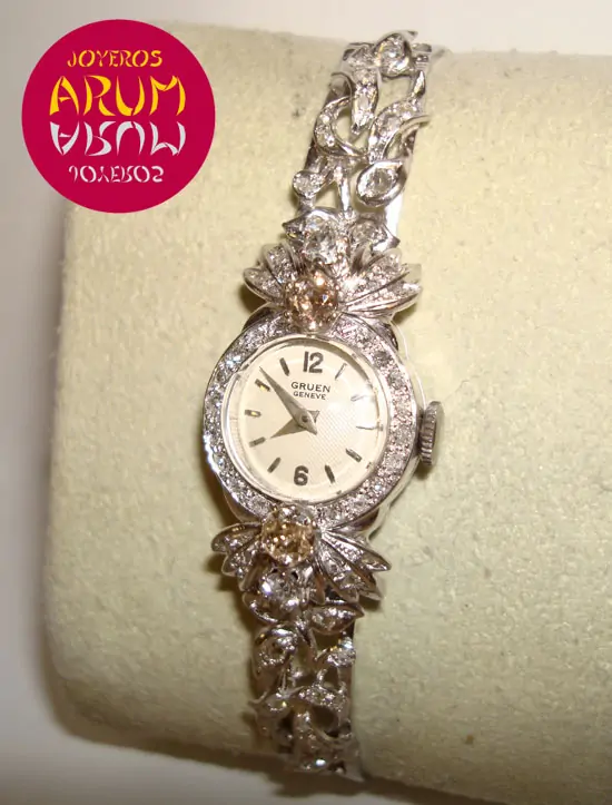 Gruen White Gold Art Decó Gruen White Gold Art Decó