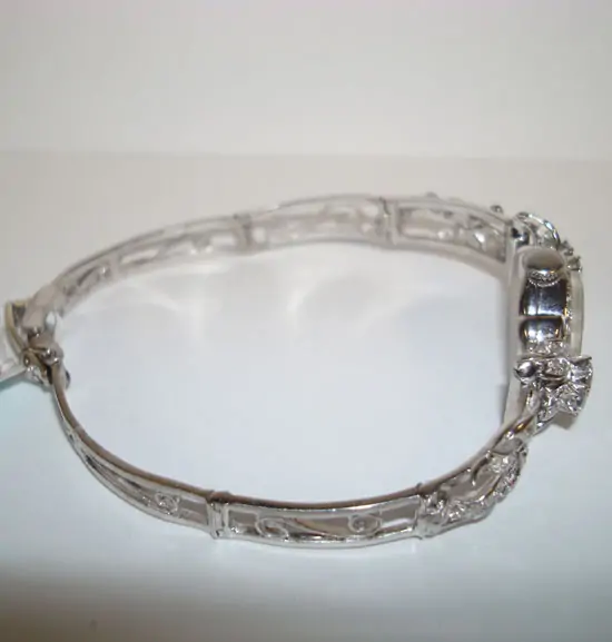 Gruen White Gold Art Decó Gruen White Gold Art Decó