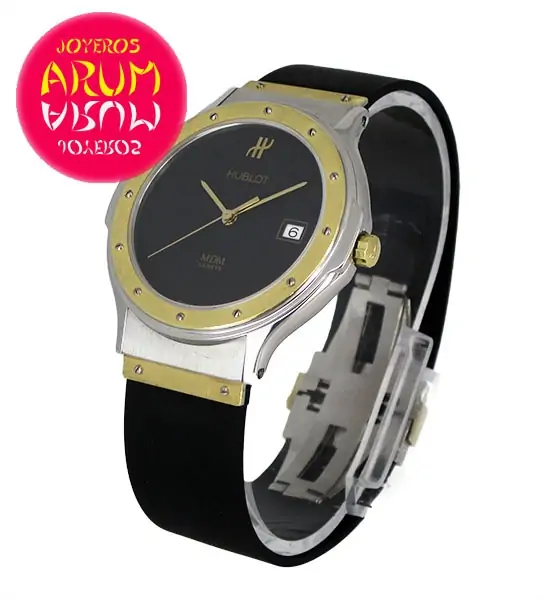 Hublot Classic Steel & Gold 36 mm ARUM Ref. 2969 "SOLD"