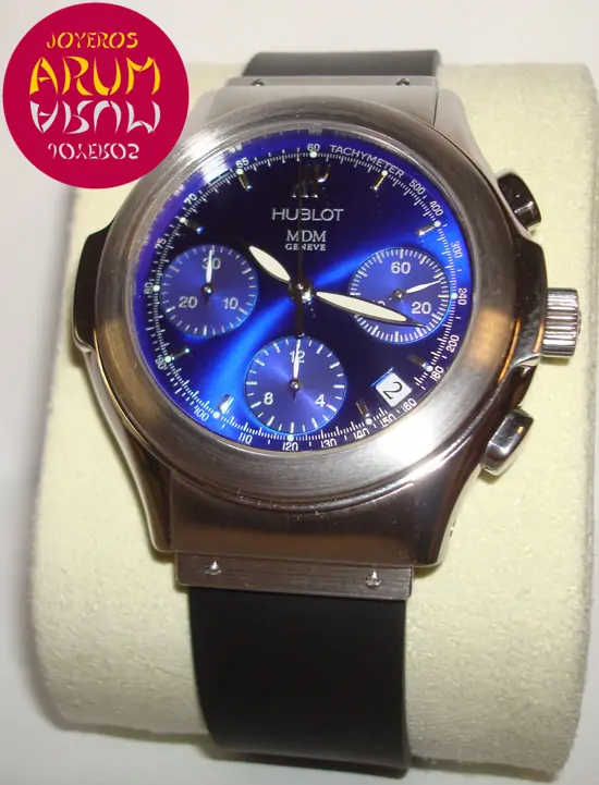Hublot Elegant Chrono Blue "SOLD"