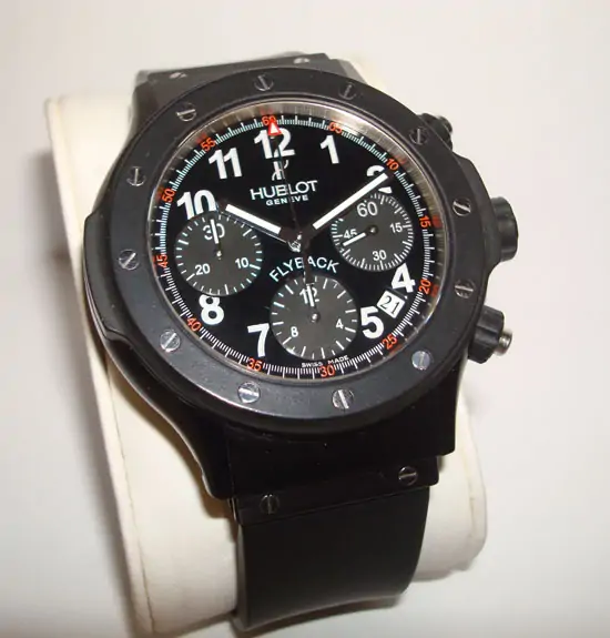 Hublot Flyback Black Steel "SOLD" Hublot Flyback Black Steel "SOLD"