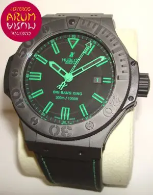 Hublot Big Bang King Black Green "SOLD"