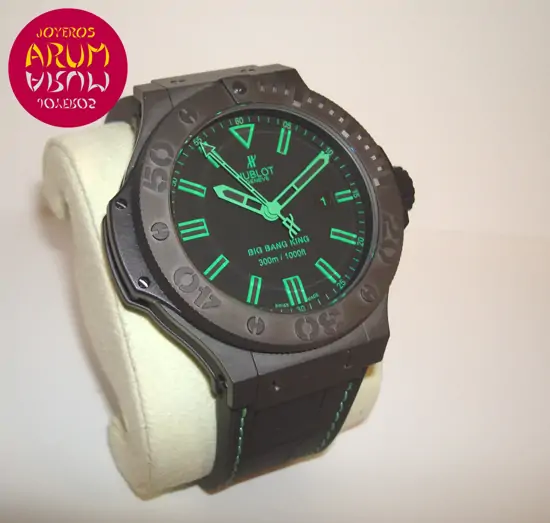 Hublot Big Bang King Black Green "SOLD"
