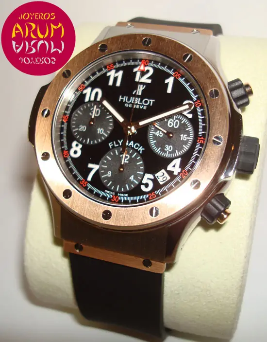 Hublot Super B Flyback Steel & Pink Gold "SOLD"