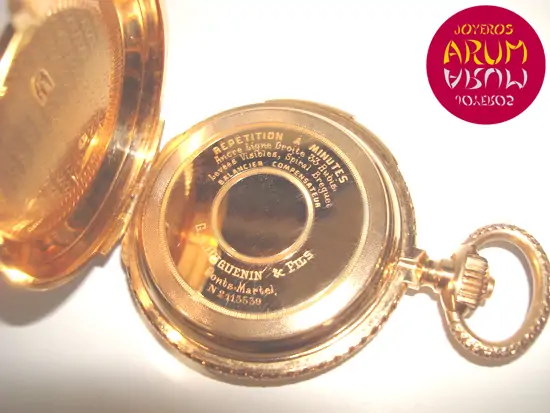G.A. Huguenin & Fils Repetition Minutes ARUM Ref. 2559 "SOLD"