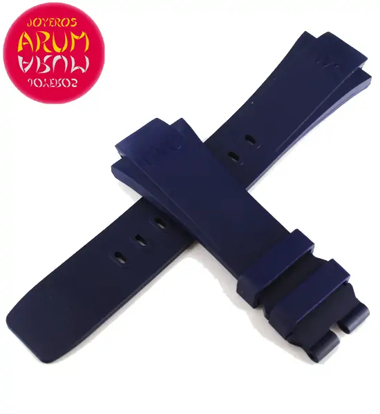 Z IWC Strap Blue Rubber 25 - 18 RAC105 "SOLD"