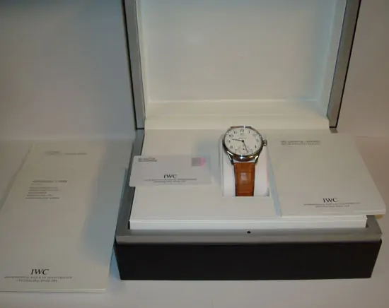 IWC Portugues F.A. Jones "SOLD"