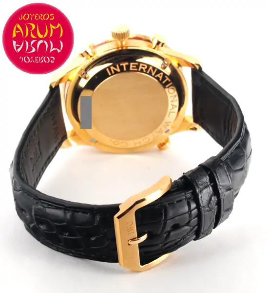 IWC Portuguese Rattrapante ARUM Ref. 3384 "SOLD" IWC Portuguese Rattrapante ARUM Ref. 3384 "SOLD"