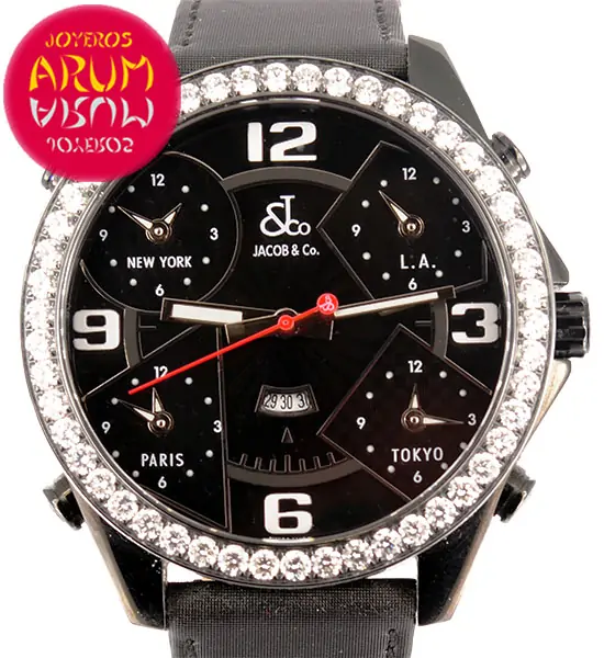 Jacob & Co. Time Zones ARUM Ref. 282 "SOLD"