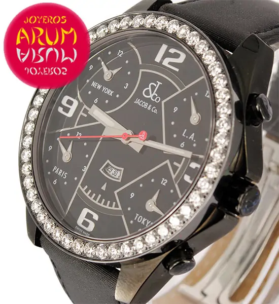 Jacob & Co. Time Zones ARUM Ref. 282 "SOLD"