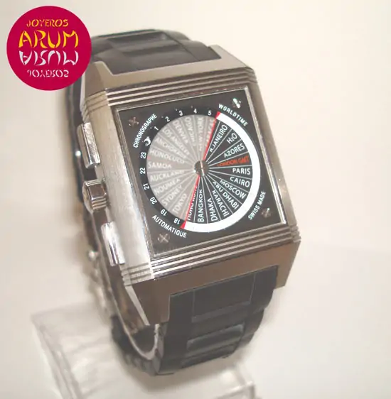 Jaeger-LeCoultre Reverso Squadra Worldtime ARUM Ref. 2496 "SOLD" Jaeger-LeCoultre Reverso Squadra Worldtime ARUM Ref. 2496 "SOLD"