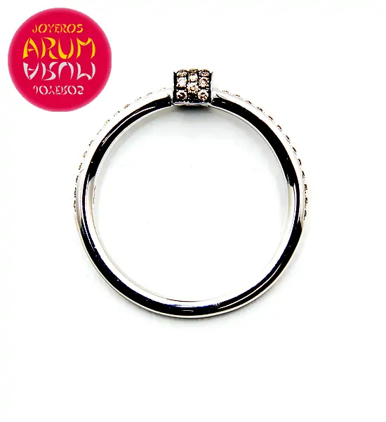 White Gold Ring with Brilliants 0,23 cts.
