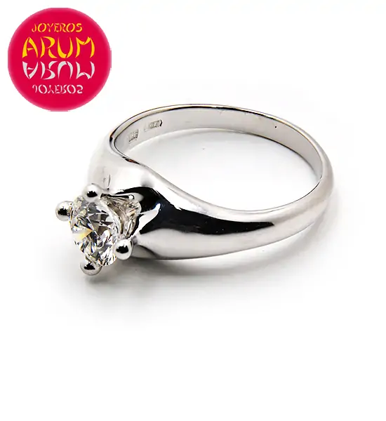 Bulgari Ring Platinum with Brilliant 0.65 cts RAJ497 "SOLD"