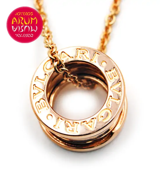 Pendant and Chain Bulgari B.Zero1 Pink Gold RAJ481 "SOLD"