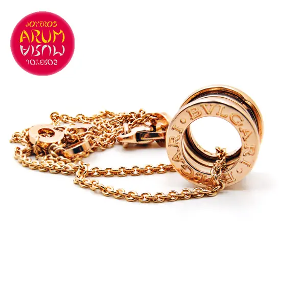 Pendant and Chain Bulgari B.Zero1 Pink Gold RAJ481 "SOLD"