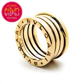 Bulgari B.Zero1 4 Band Ring Yellow Gold RAJ482 "SOLD"