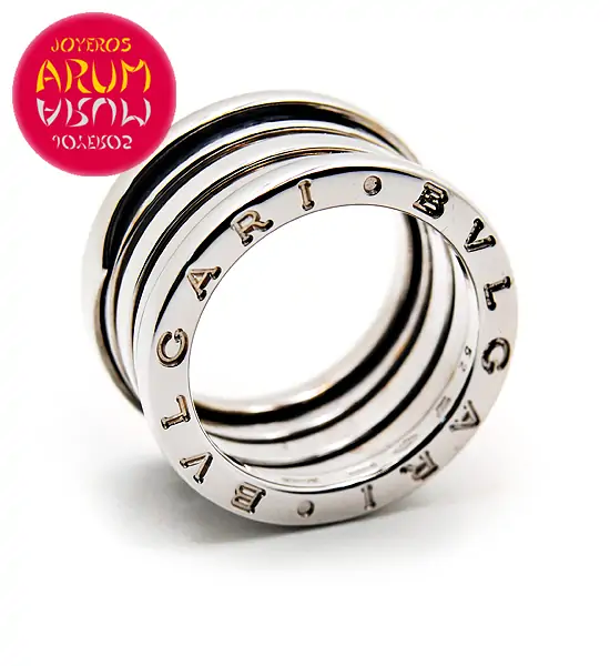 Bulgari B.Zero1 Ring 4 Band White Gold RAJ483 "SOLD"
