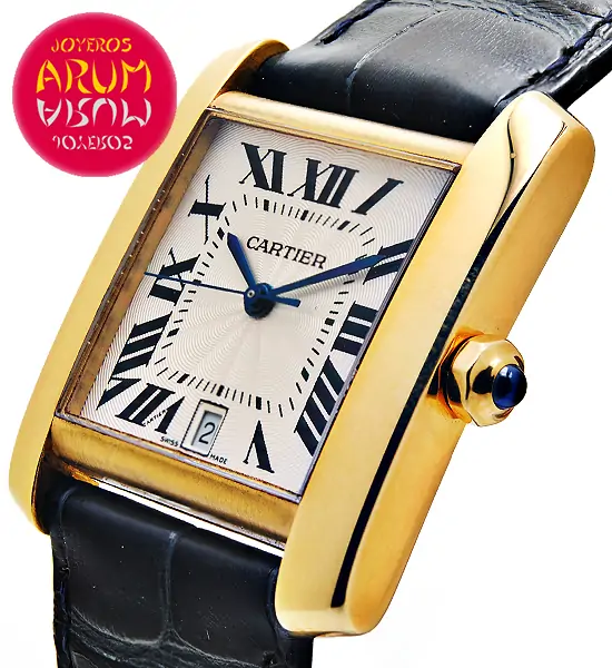 Cartier Tank Francaise Gold ARUM Ref. 1211 "SOLD" Cartier Tank Francaise Gold ARUM Ref. 1211 "SOLD"