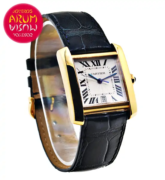 Cartier Tank Francaise Gold ARUM Ref. 1211 "SOLD" Cartier Tank Francaise Gold ARUM Ref. 1211 "SOLD"