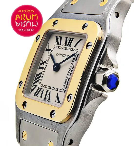 Cartier Santos Galbee Steel & Gold ARUM Ref. 3536 "SOLD"