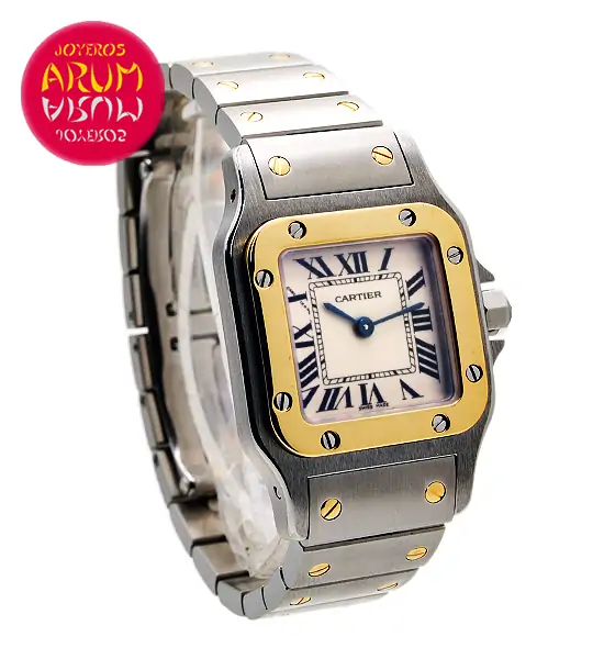 Cartier Santos Galbee Steel & Gold ARUM Ref. 3536 "SOLD"