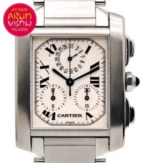 Cartier Tank Francaise Chronoflex ARUM Ref. 964 "SOLD"