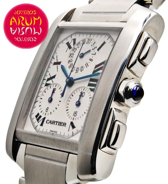 Cartier Tank Francaise Chronoflex ARUM Ref. 964 "SOLD" Cartier Tank Francaise Chronoflex ARUM Ref. 964 "SOLD"